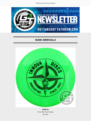 Gotta Go Gotta Throw - 🚨 Hot New Disc Drop! 🚨 Innova First Run Fox and More!