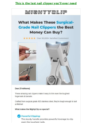 Breather - This is the last nail clipper you'll ever need
