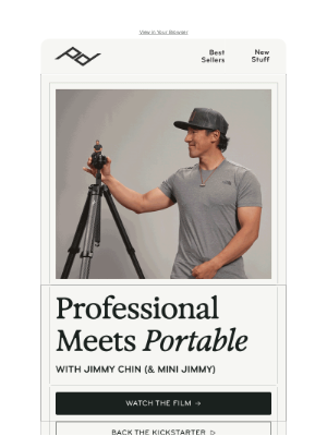 Peak Design - Honey, We Shrunk Jimmy Chin 🔍