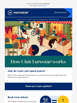 Eurostar - How Club Eurostar works 🎓