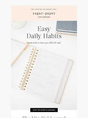 Sugar Paper - Easy Daily Habits