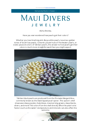 Maui Divers Jewelry - Welcome to Pearl Month 🌈 June's Birthstone