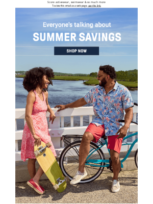 Sierra - A sneak peek at summer savings ☀️