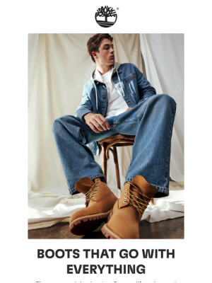 Timberland - Boots That Go With Everything - And Go Anywhere.