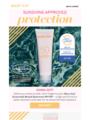 Mary Kay - Not you forgetting sunscreen.😳☀️