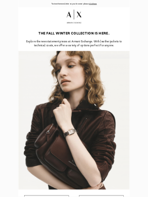 Armani - Time To Upgrade Your Closet