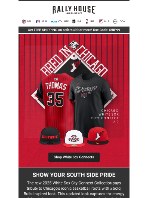 📢 NEW White Sox City Connect NOW IN 🔥⚾