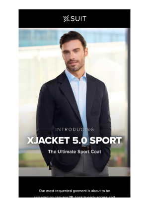 X Suit - Coming Soon: xJacket 5.0 Sport