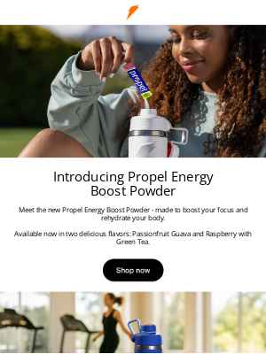 Gatorade - 🚨 New: Propel Energy Boost Powder is here