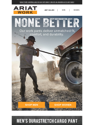 Ariat International Inc - This New Cargo Pant Has It All