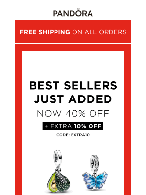 Pandora Jewelry USA - Now added - 40% OFF Best sellers