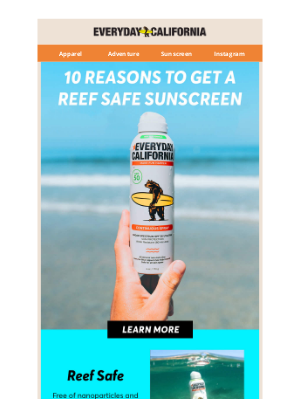 Everyday California - The Top 10 Reasons You Need This Sunscreen