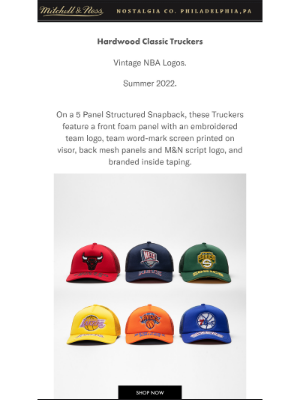 Mitchell & Ness Nostalgia Co - NBA Puff the Magic Trucker Hats Just Dropped 👀🏀🧢