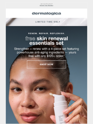 Dermalogica - Renew. Repair. Replenish.