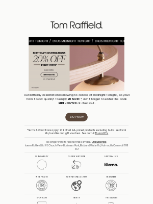 Tom Raffield (United Kingdom) - Don't Miss Out!