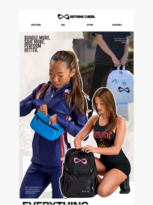 Nfinity Athletic - 📣 Backpacks That Cheer With You!