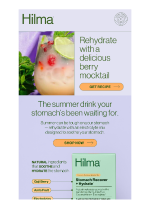 Hilma - If you're tired of the summer heat...