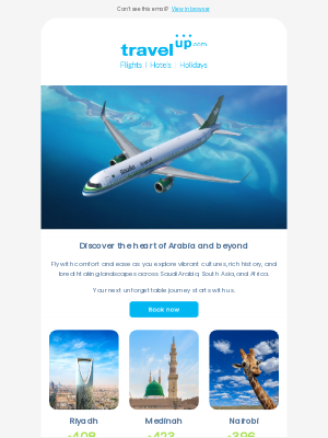 TravelUp (United Kingdom) - Discover the Heart of Arabia and Beyond