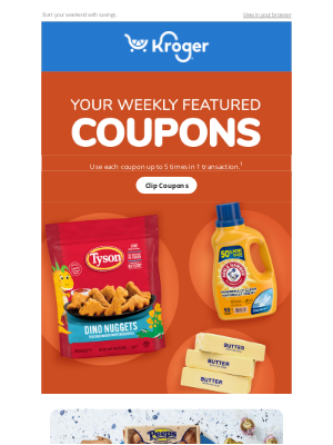 The Kroger Co. - New Friday Deals Are Inside 🎁 | New Weekly Digital Coupons 💪🔨 | 🏀 Party Faves