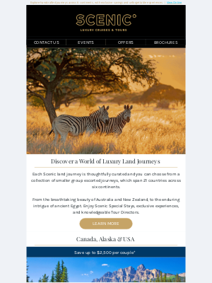 Scenic (Australia) - Discover the World in Luxury | Scenic Land Journeys Await