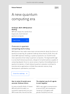 IBM - A world first in quantum computing