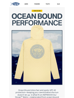 Ocean Bound UPF 40 Sun Shirt, Now in Fresh Hues