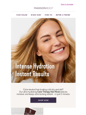 Madison Reed - 💦 Hello, Hydration