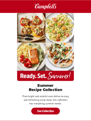 Campbell's Soup - Easy dishes that say summer ☀️