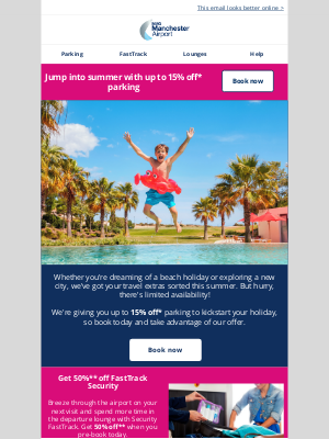 Manchester Airport - Jet set for summer this year