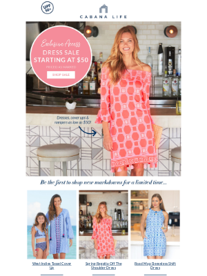 Cabana Life - Exclusive Access: Summer Dress Sale 👗☀️