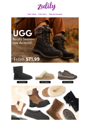 Proozy - UGG boots from just $71.99 🔥