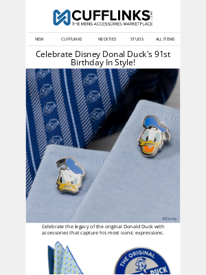 CuffLinks - A Collection That Honors The Classic