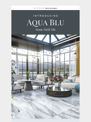 Artistic Tile - Introducing Aqua Blu