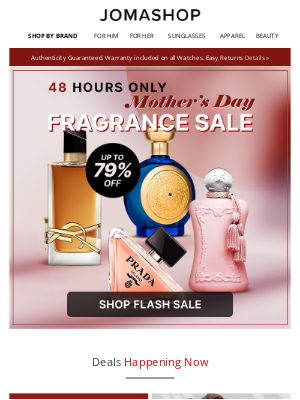 Jomadeals.com - ⭕ FRAGRANCE FLASH SALE ⭕ 48 HRS ONLY ⭕