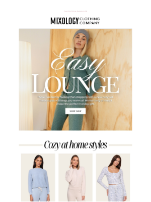 Mixology Clothing Co - Lounge Your Way Through The Week 🛋️✨