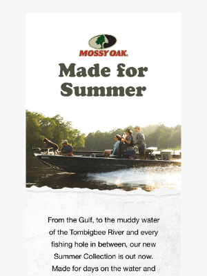 Mossy Oak - New Summer Collection