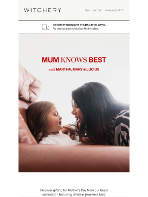 Witchery (Australia) - MUM KNOWS BEST | Shop Gifts