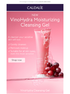 Caudalie - Your Skin's First Step Toward Lasting Hydration