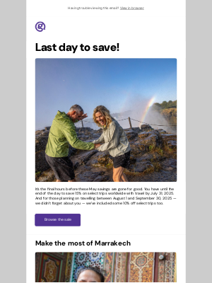 G Adventures - Before we say byeee to May…