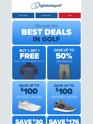 The Best Deals in Golf are Here!🏌️‍♂️