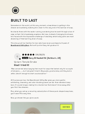 Beardbrand - Built to last