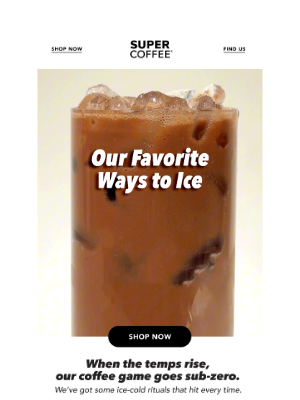 Super Coffee - 🧊 Ice, Ice Baby! ☕