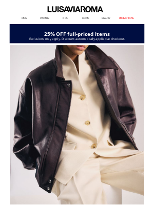 luisaviaroma.lvr - Don’t miss this: 25% OFF a selection of full-priced items