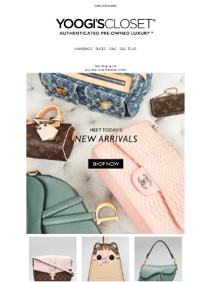 Yoogi's Closet - NEW ARRIVALS LOADING....