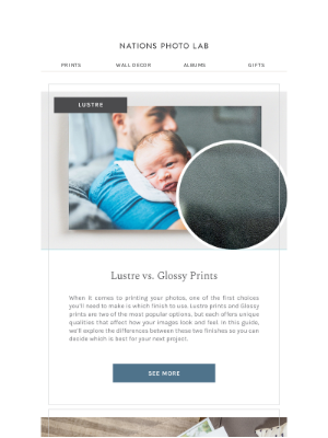 Nations Photo Lab - Lustre vs. Glossy: What You Need to Know!