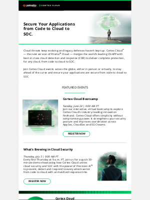 Palo Alto Networks - See how Cortex Cloud™ secures your apps from code to cloud to SOC.