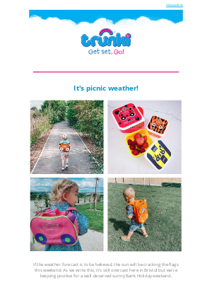 Trunki (UK) - FREE Bank Holiday Ideas (so you don't have to think of more) 🌈