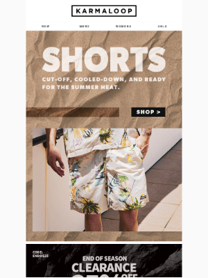 Karmaloop - Your New Favorite Shorts are In!