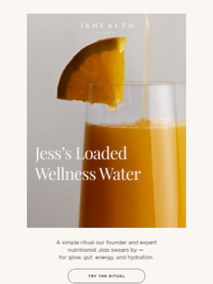 JS Health Vitamins - This ‘loaded water’ will change your day