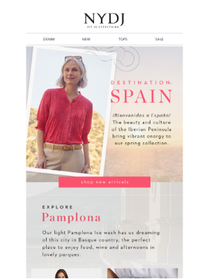 NYDJ - Spain-Inspired Styles—Including NEW Petite & Plus!